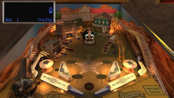 Malzbie's Pinball Collection - Sheriff Table