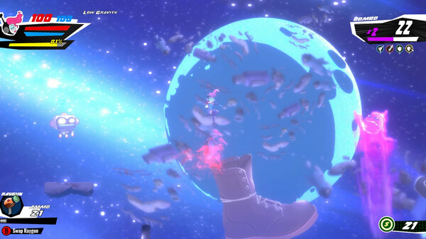 Screenshot z Raygun Gadabout Screenshot z Raygun Gadabout