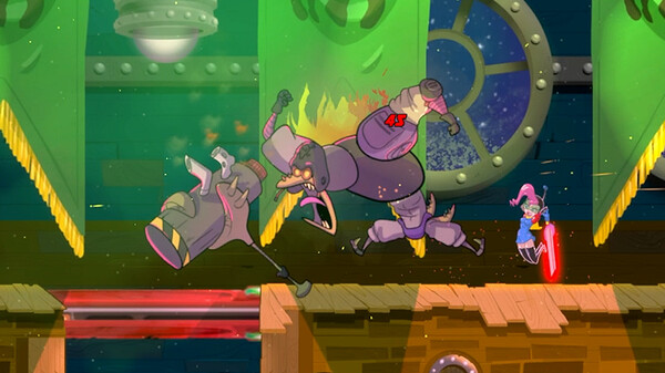 Screenshot z Raygun Gadabout Screenshot z Raygun Gadabout