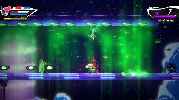 Screenshot z Raygun Gadabout Screenshot z Raygun Gadabout