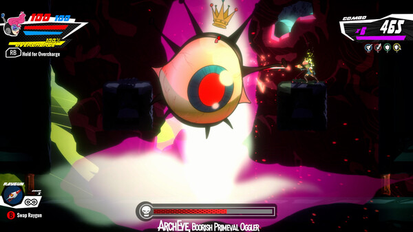 Screenshot z Raygun Gadabout Screenshot z Raygun Gadabout