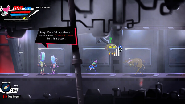 Screenshot z Raygun Gadabout Screenshot z Raygun Gadabout