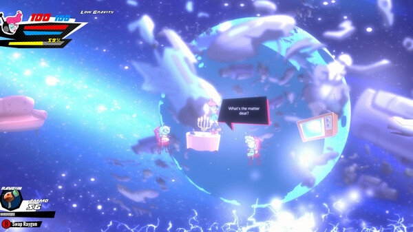Screenshot z Raygun Gadabout Screenshot z Raygun Gadabout