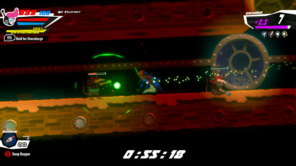 Screenshot z Raygun Gadabout Screenshot z Raygun Gadabout