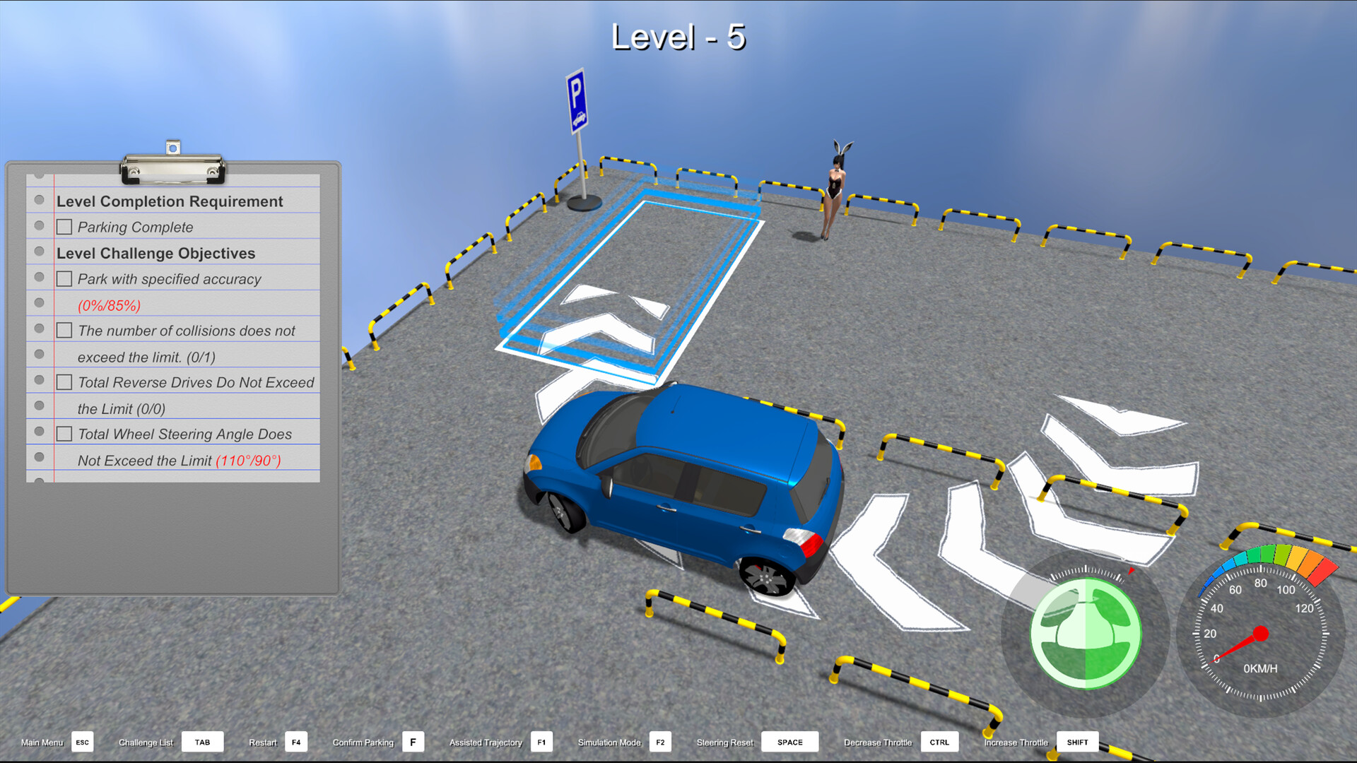 Human Parking Simulator screenshot 1