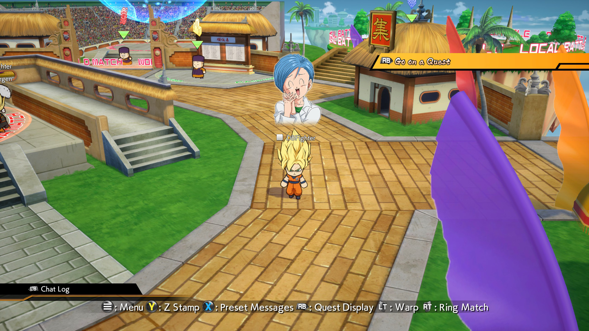 DRAGON BALL FighterZ - Stamps: Girls Pack Featured Screenshot #1