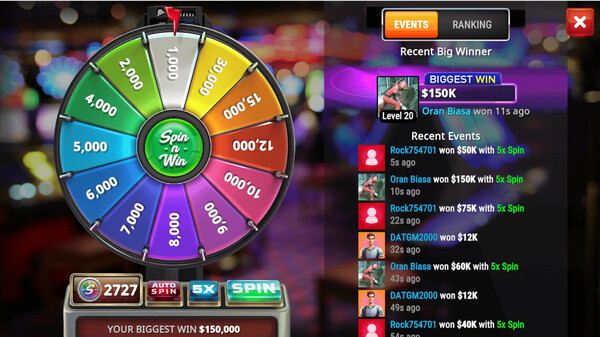 Poker Legends: Texas Hold'em Poker Tournaments