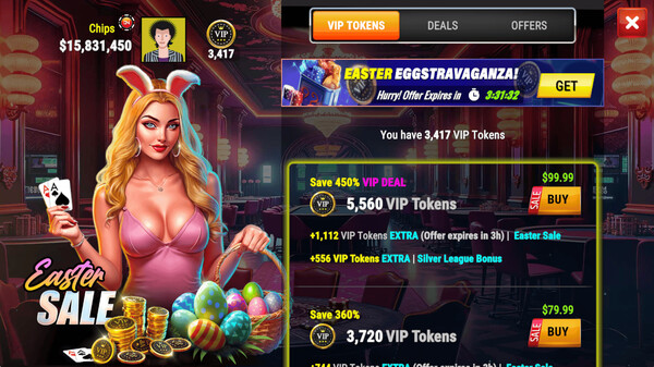 Screenshot z Poker Legends: Tournaments Screenshot z Poker Legends: Tournaments
