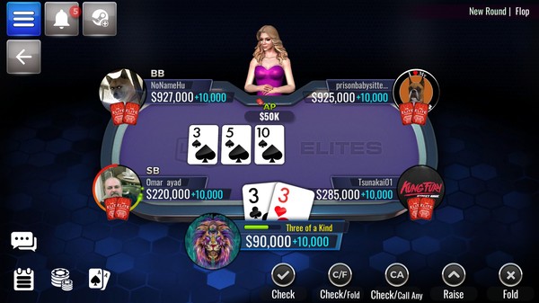 Screenshot z Poker Legends: Tournaments Screenshot z Poker Legends: Tournaments