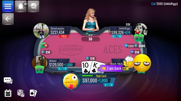 Screenshot z Poker Legends: Tournaments Screenshot z Poker Legends: Tournaments