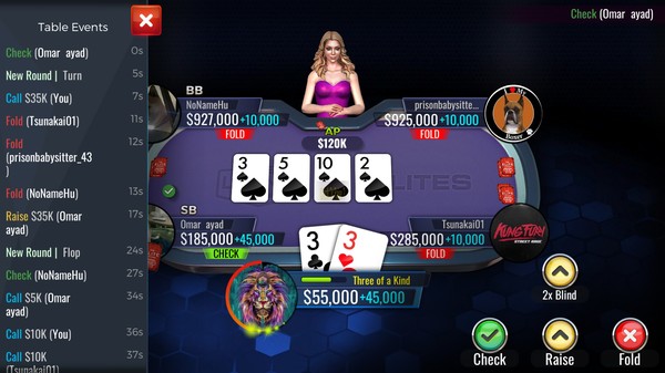 Screenshot z Poker Legends: Tournaments Screenshot z Poker Legends: Tournaments