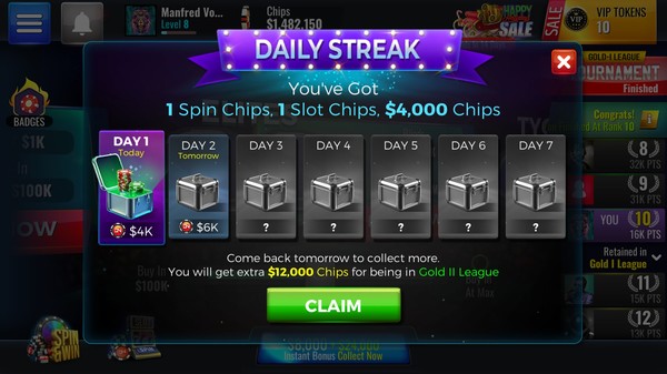 Screenshot z Poker Legends: Tournaments Screenshot z Poker Legends: Tournaments