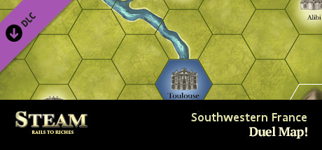 Steam: Rails to Riches - Southwestern France Map banner image