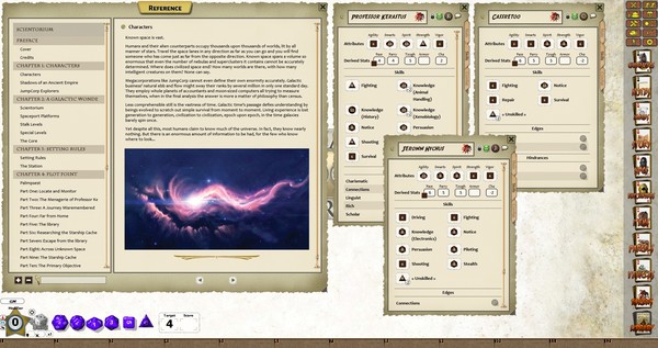 Fantasy Grounds - The Last Parsec: Scientorium (Savage Worlds)