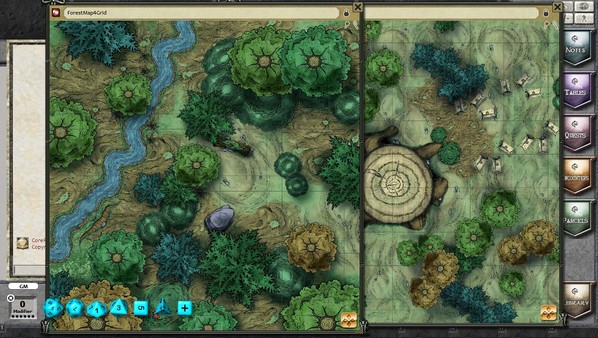 Fantasy Grounds - Forest Map Pack by Joshua (Map Pack)