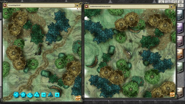 Fantasy Grounds - Forest Map Pack by Joshua (Map Pack)