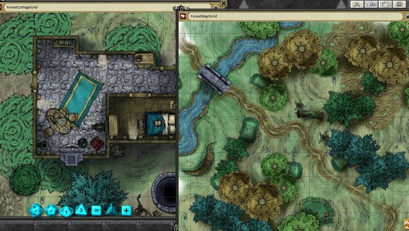 Fantasy Grounds - Forest Map Pack by Joshua (Map Pack)