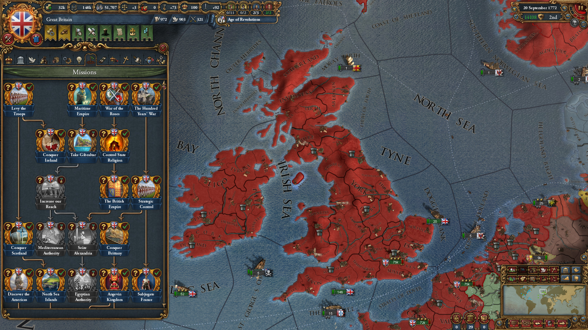 Immersion Pack - Europa Universalis IV: Rule Britannia Featured Screenshot #1