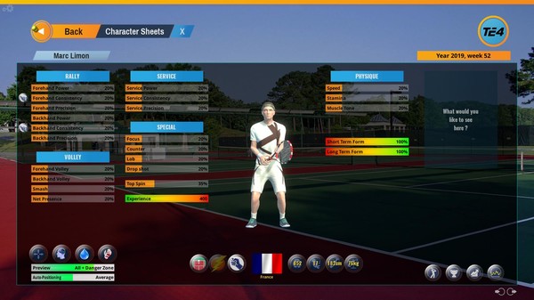 Screenshot z Tennis Elbow 4