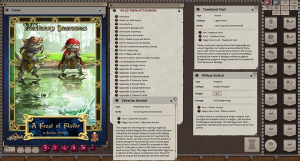 Fantasy Grounds - Legendary Beginnings: A Feast of Flavor (5E)