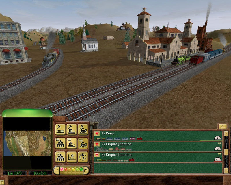 Steam：Railroad Tycoon 3