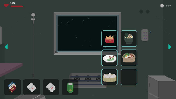 Screenshot z Booth: A Dystopian Adventure