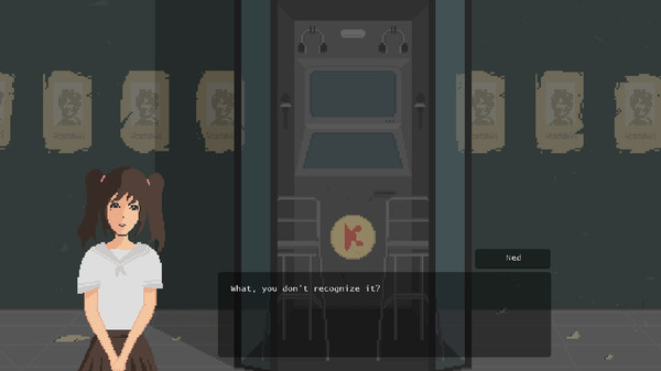 Screenshot z Booth: A Dystopian Adventure