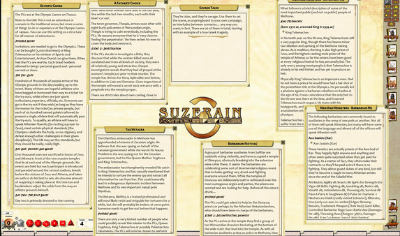 Fantasy Grounds - Savage Suzerain: Dogs Of Hades (Savage Worlds)