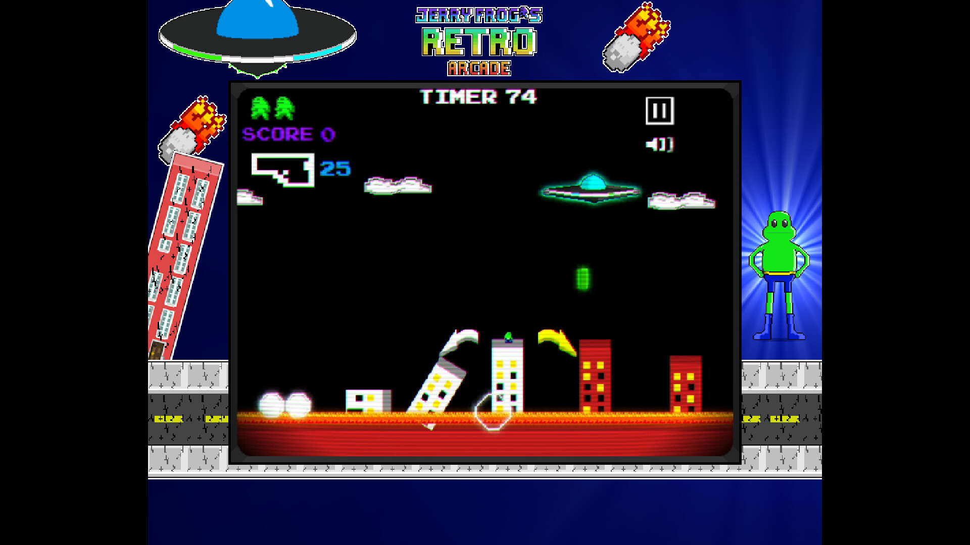 Jerry Frog's Retro Arcade screenshot #9