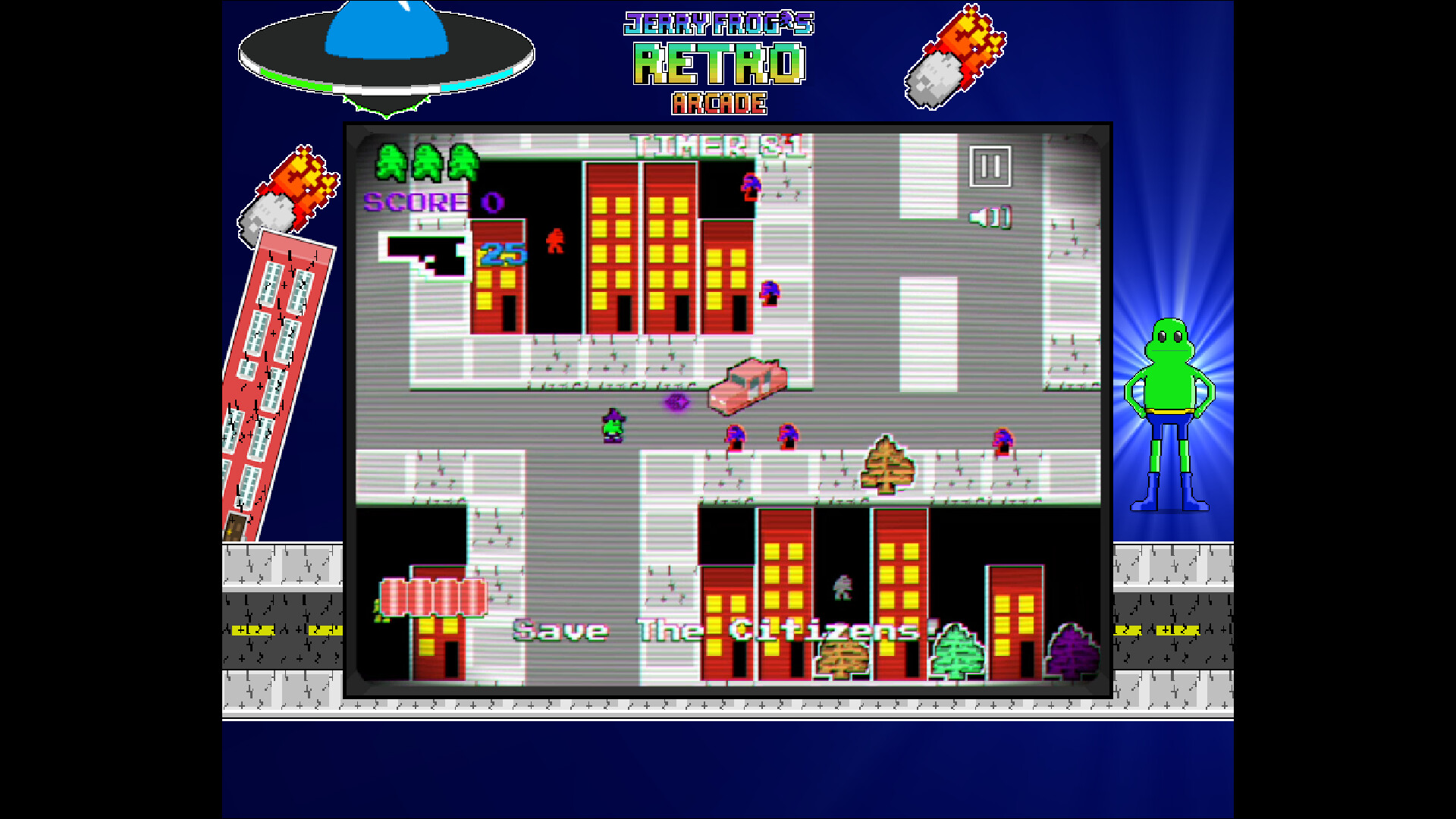 Jerry Frog's Retro Arcade screenshot #6