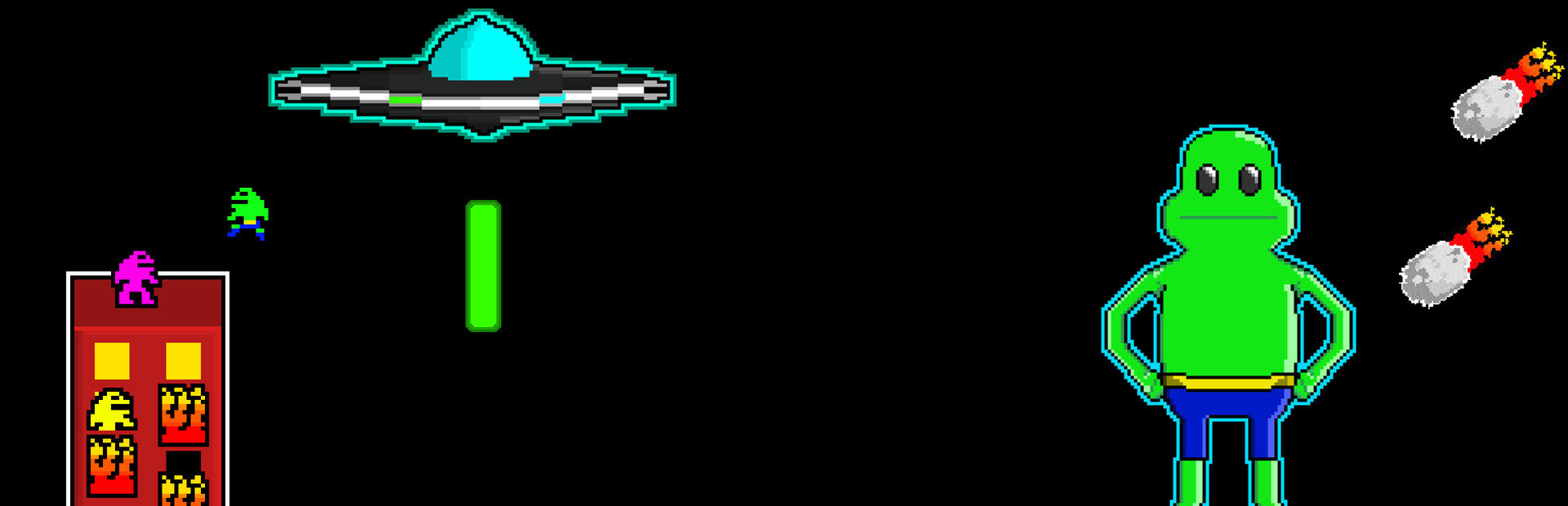 Jerry Frog's Retro Arcade