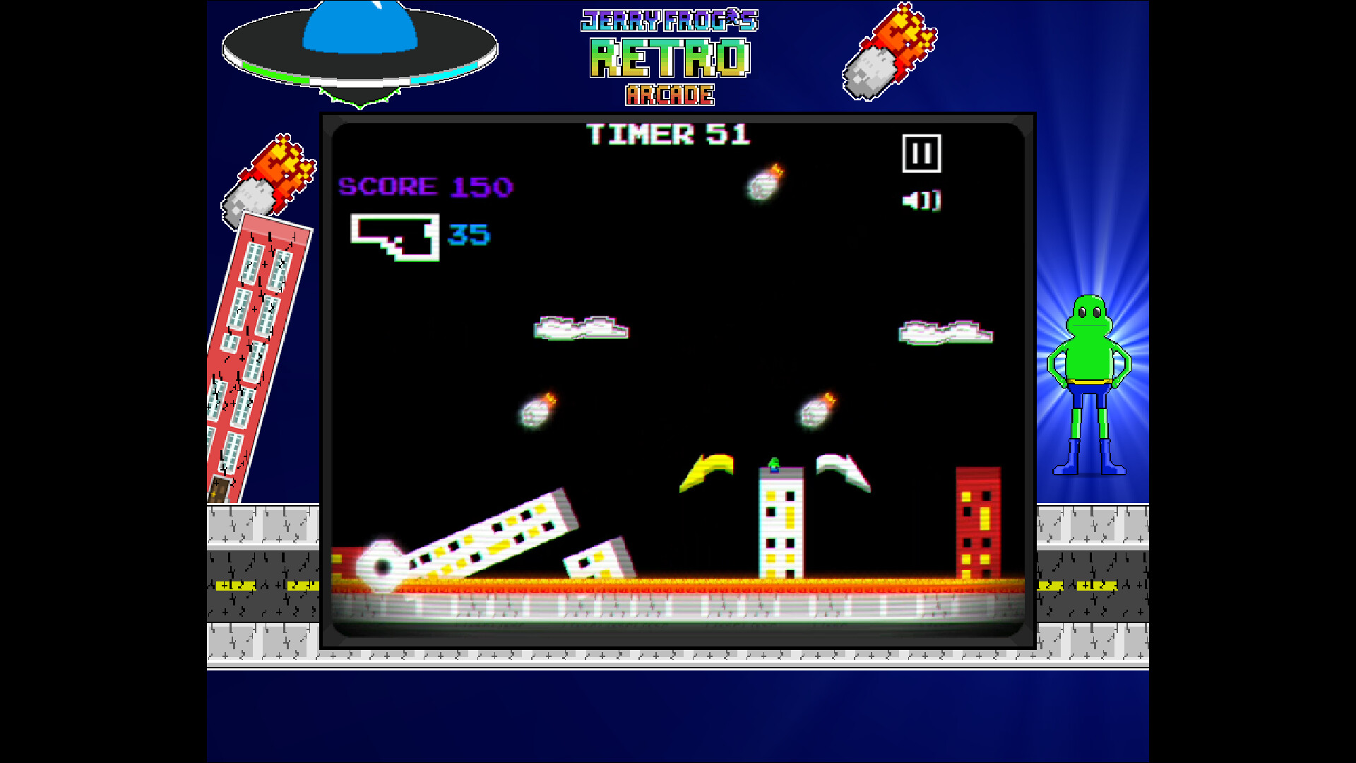 Jerry Frog's Retro Arcade screenshot #10