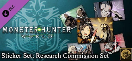 Monster Hunter: World - Sticker Set: Research Commission Set banner image