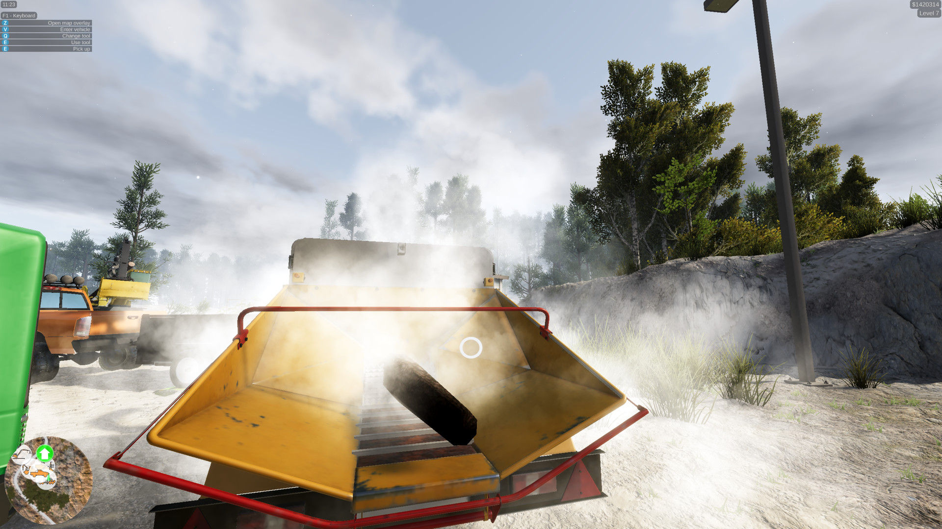 #8. Lumberjack Simulator (Steam) 由: Exponential Games Inc.