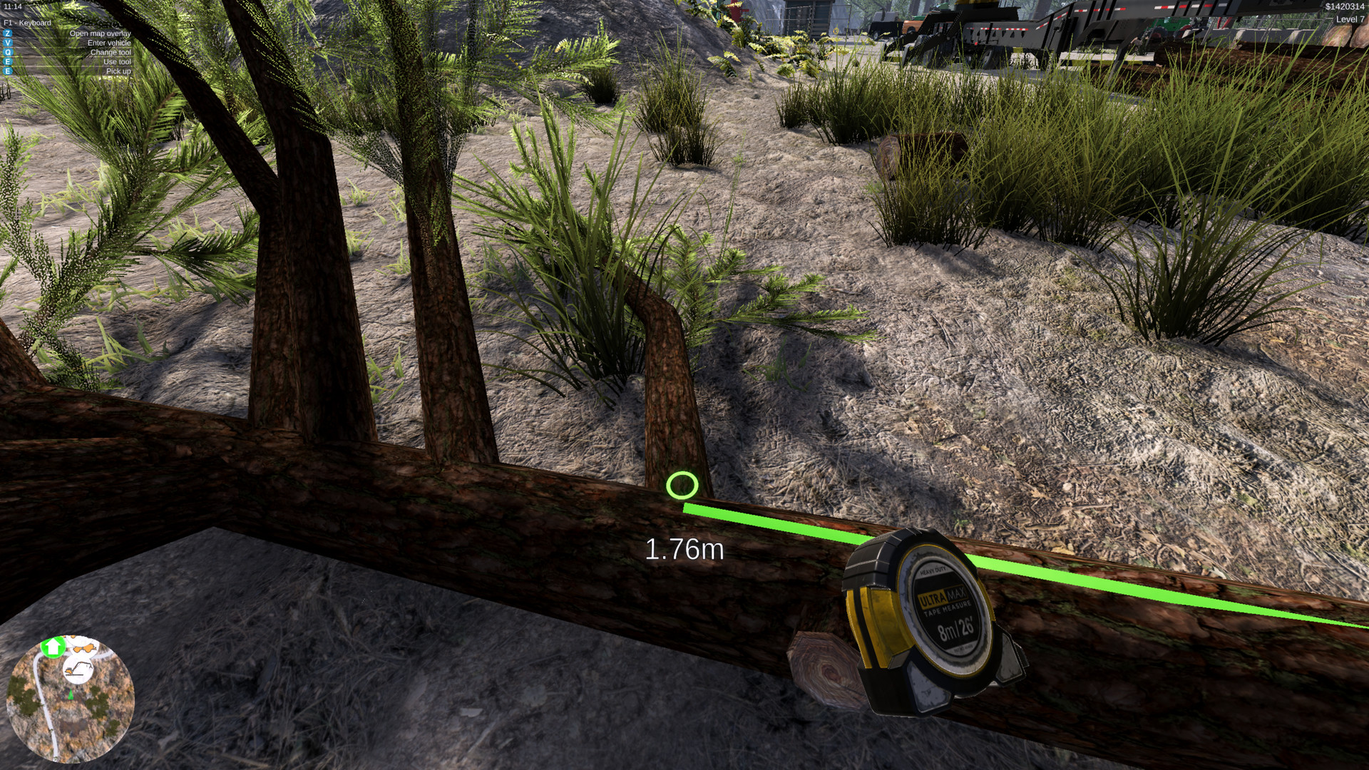 #9. Lumberjack Simulator (Steam) 由: Exponential Games Inc.