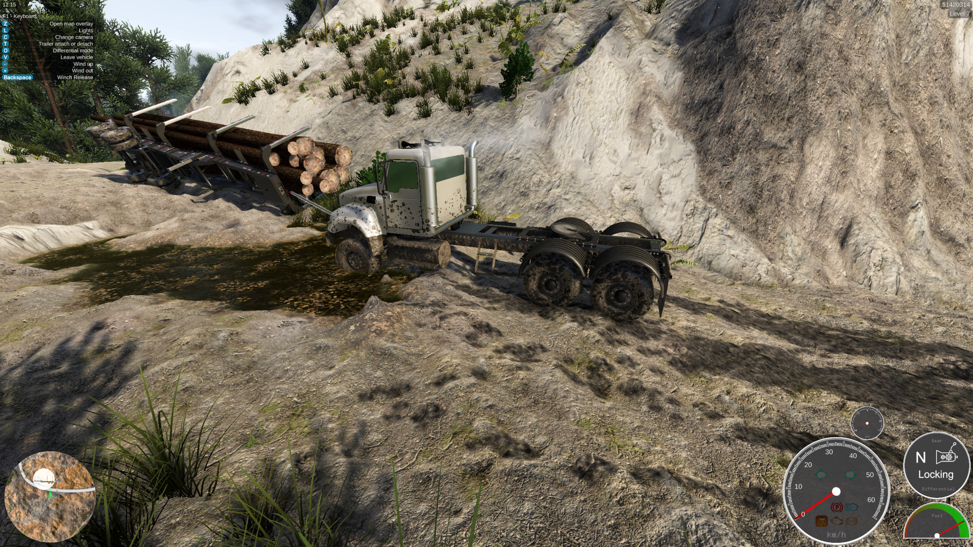 #7. Lumberjack Simulator (Steam) 由: Exponential Games Inc.
