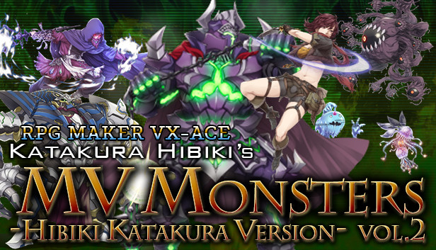 Steam：RPG Maker VX Ace - MV Monsters HIBIKI KATAKURA ver Vol.2
