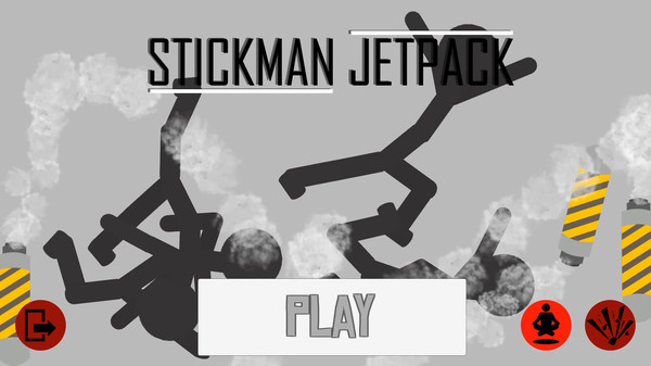 Screenshot z Stickman Jetpack