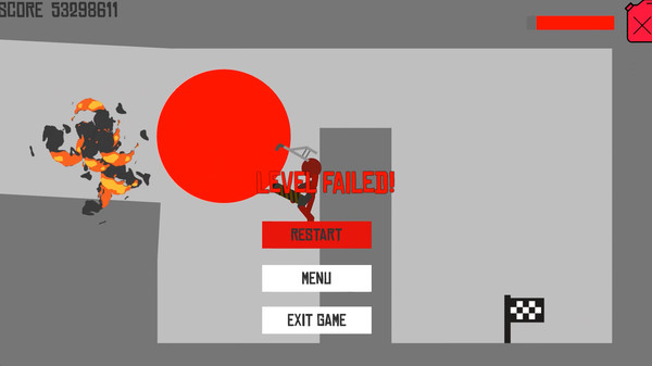 Screenshot z Stickman Jetpack