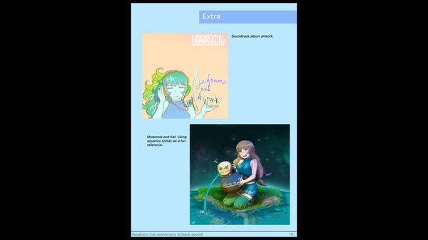 Nusakana - 2nd Anniversary Artbook screenshot 3