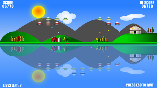 Alien Invaders from the Planet Plorth screenshot 3