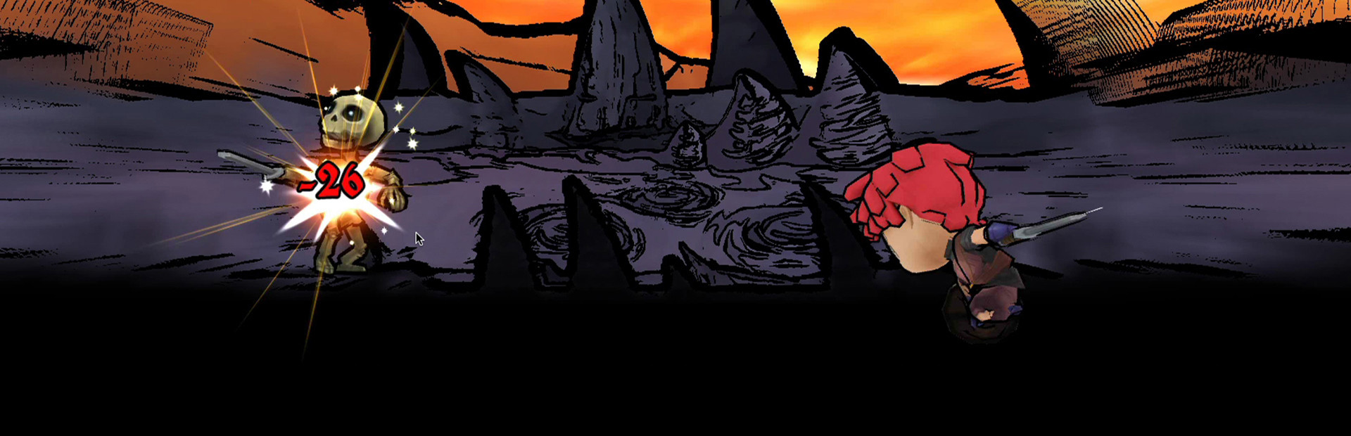 Clumsy Knight Vs. Skeleton Remastered