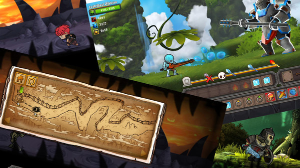 Screenshot z Clumsy Knights : Threats of Dragon