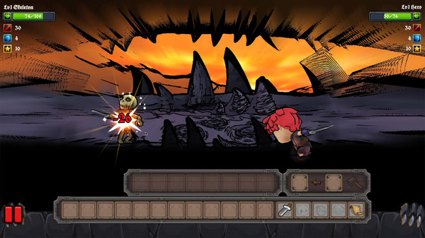 Screenshot z Clumsy Knights : Threats of Dragon