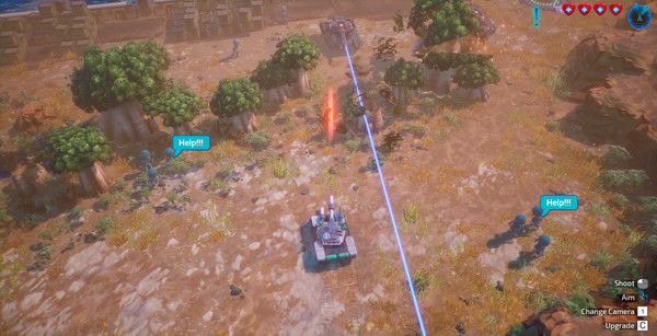 Screenshot z Tank Brawl 2: Armor Fury