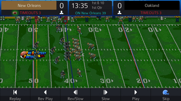 Screenshot z Pro Strategy Football 2018