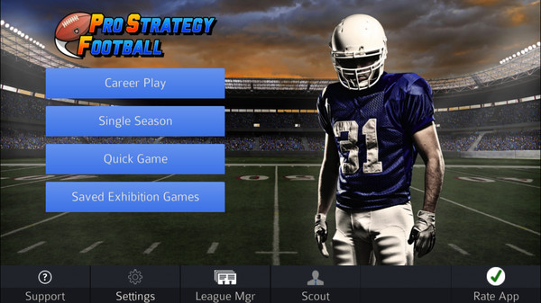 Screenshot z Pro Strategy Football 2018