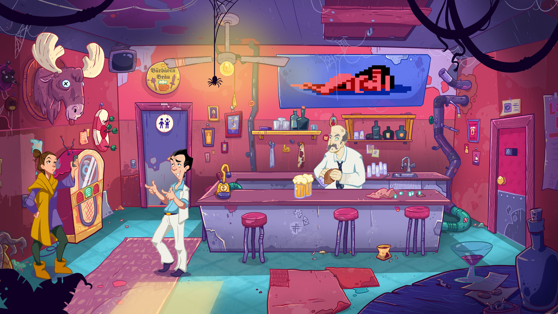 Leisure Suit Larry - Wet Dreams Don't Dry game artwork