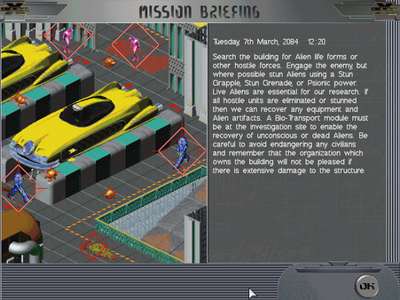 Screenshot z X-COM: Apocalypse