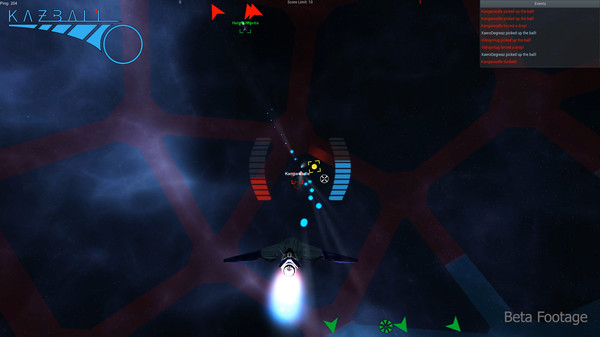 Screenshot z Kaz Ball